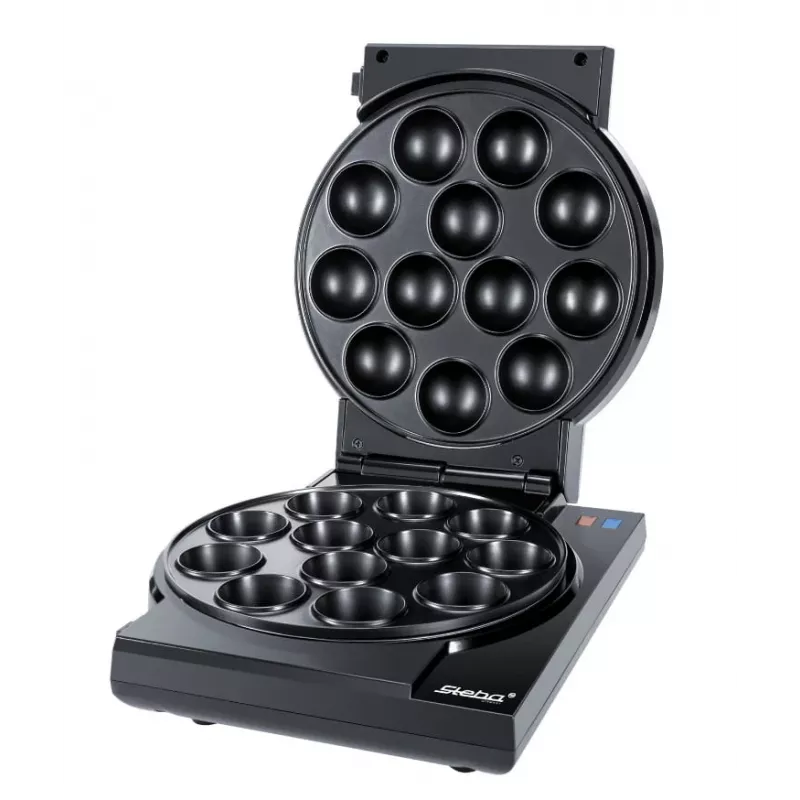 Máquina de cupcakes/donuts Steba CM3 12 bolos 7 donuts 800W preto