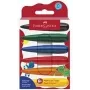 Lápis de cera Faber-Castell 120409 6 unid. multicolor