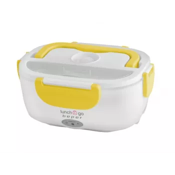 Marmita elétrica Beper 90.920G – aquecedor de alimentos 1 L, amarelo