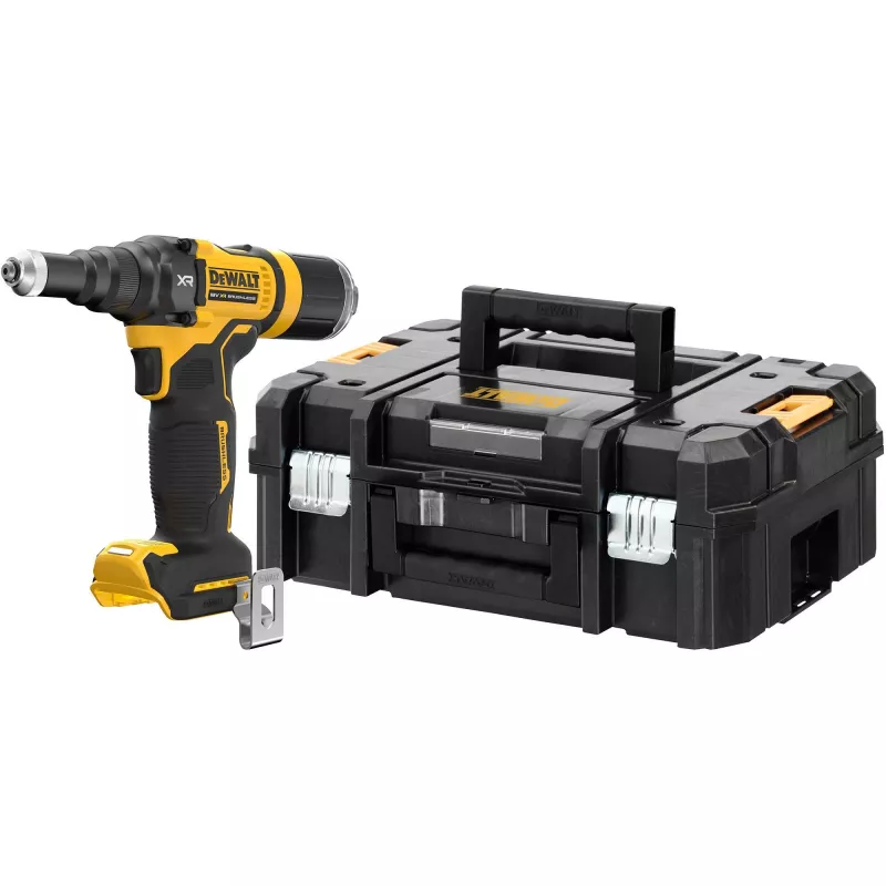 DeWALT DCF403NT-XJ Rebitadeira elétrica Preto, Amarelo 2,4, 3,2, 4, 4,8 mm 10000 kN
