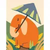 Conjunto de pintura Ravensburger CreArt Hello Baby Safari — conjunto de pintura para principiantes para bebés e crianças pequenas