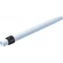 Tubo telescópico - para aspirador - branco