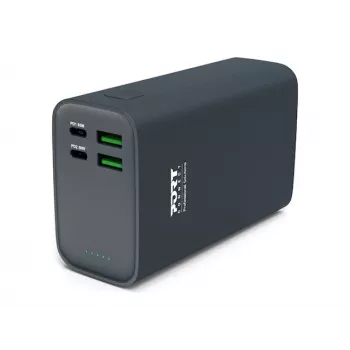 PORT CONNECT Bateria externa USB-C PD | 26800 mAh | azul