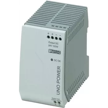 Fonte de alimentação Phoenix UNO-PS/1AC/24DC/100W cinzenta (2902993)