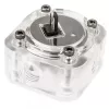 Sensor de caudal Flow Meter Barrow SLFV2-RGB W ARGB branco – sensor de caudal para refrigeração líquida para circuitos de PC