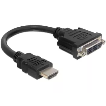 Cabo HDMI-DVI M/F DeLOCK 0.2m