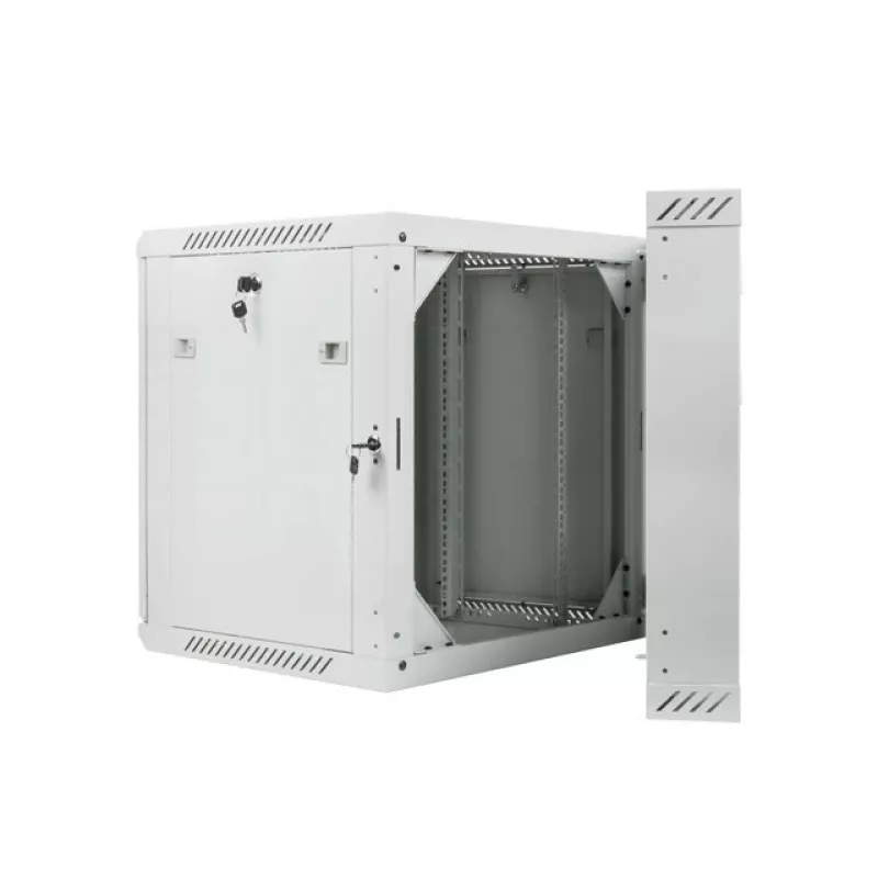 ARMÁRIO RACK DE PAREDE EM DUAS PARTES 19 polegadas 12U 600X600 CINZENTO LANBERG (EMBALAGEM PLANA)