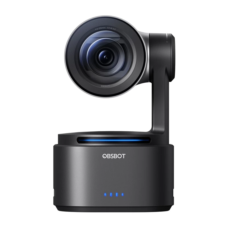 Webcam Obsbot Tail 2 1080p 60fps rastreamento por IA – 1080p, 60 fps, rastreamento automático por IA