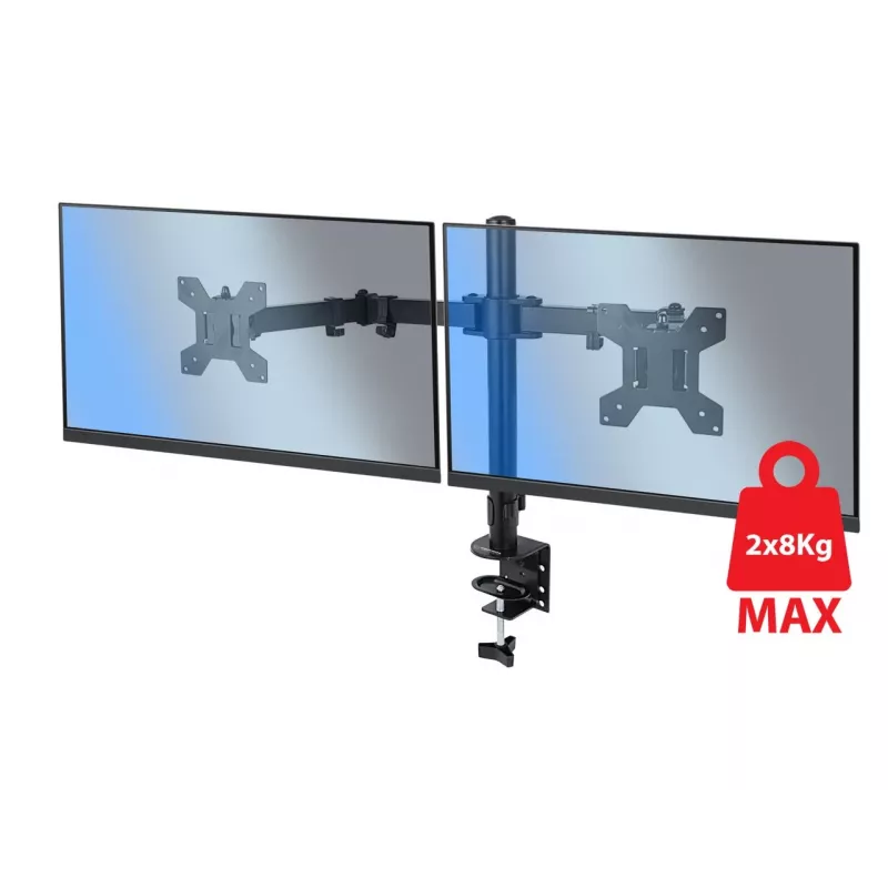 Esperanza ERW018 suporte de secretária para dois monitores 10-27'' até 8 kg