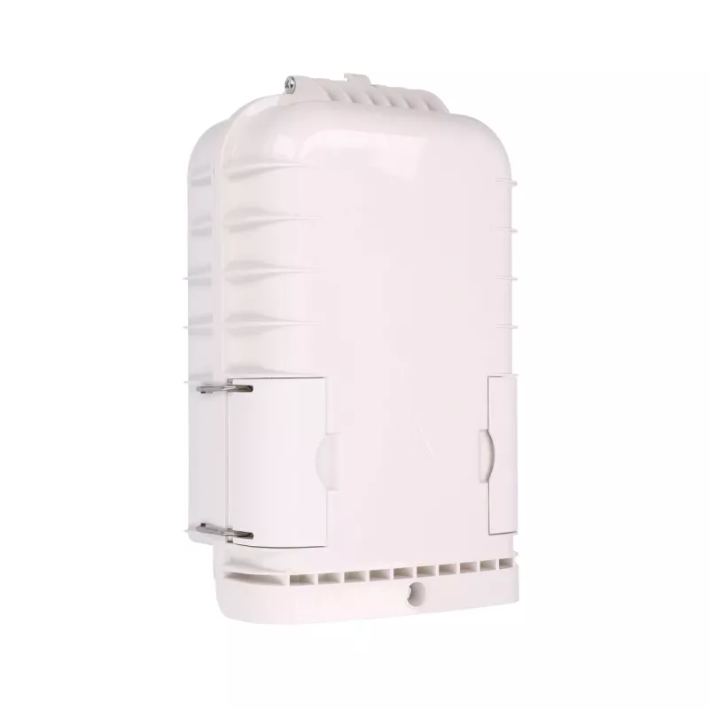 Caixa de terminação de fibra ótica Extralink Mona 16 fibras branco plástico PVC