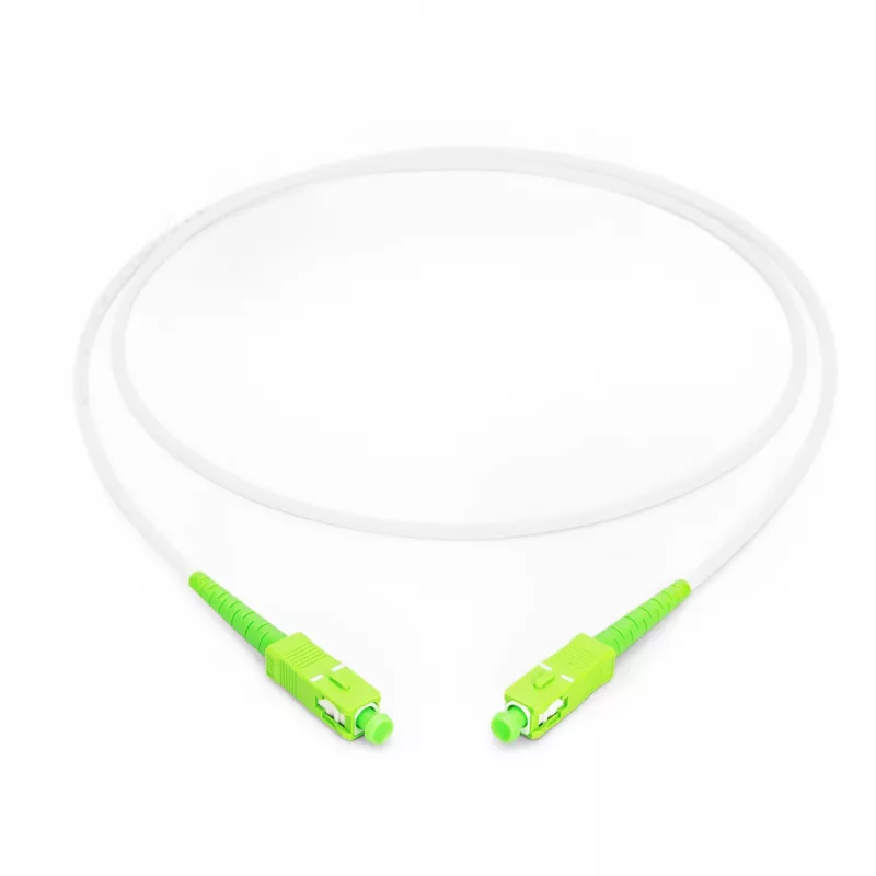 Cabo de patch de fibra ótica com armadura de aço Digitus SC/APC SC/APC 1 m monomodo G.657.A2