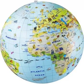 Caly Animal Globe Maxi Globo 50 cm, multicolor
