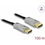 DeLOCK cabo ótico ativo DisplayPort 1.4 8K 100 m