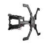 Suporte de parede para TV ONKRON M5-B para televisores de 37–70 polegadas, preto, fixo/inclinável compatível