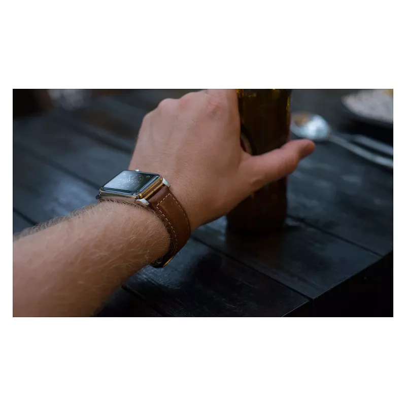 Nomad NM1A4RST00 – pulseira – smartwatch – castanha – Apple – Apple Watch Sport – Apple Watch – Apple Watch Edition – pele