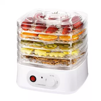 Desidratador de alimentos Esperanza EKD004, transparente, branco 250 W