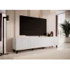 Móvel de TV cama meble BARI 200x42x52 branco mate — 200×42×52 cm