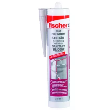 Sanitärsilicon DSSA W 310ml, massa vedante branca