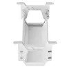 Organizador de cabos/tomadas sob a secretária Maclean, carga máx. 5 kg, branco, MC-106 W
