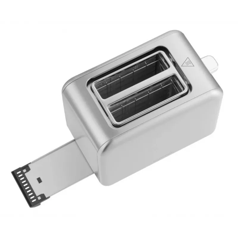 Torradeira Concept Solution TE2050 – 2 fatias, 950 W, aço inoxidável, 280×160 mm