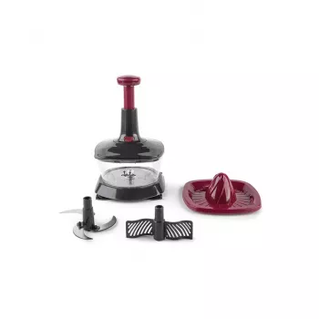 Picadora de alimentos manual JATA HMAQ4505 preto bordô