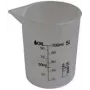 Copo medidor IWH 125 ml, transparente, polietileno de alta qualidade
