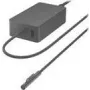 Microsoft - Fonte de alimentação - 127 Watt - EMEA - preto - comercial - para Surface Book, Book 2, Book 3, Go, Go 2, Laptop, Laptop 2, Laptop 3, Pro 6, Pro 7, Pro X (USY-00005)