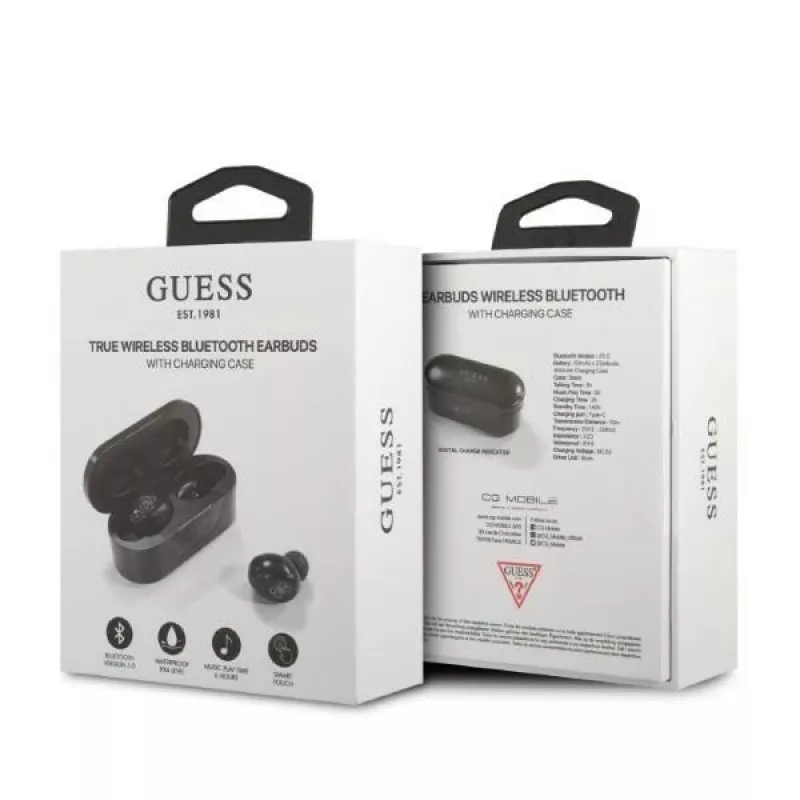 Auscultadores Guess Bluetooth GUTWST31EK Tws