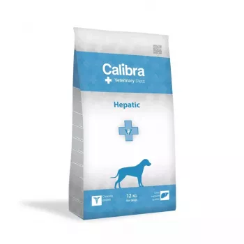 Comida seca para cães Calibra Veterinary Diets Hepatic para cães adultos, peixe, 12 kg, proteína 16 % gordura 16 % humidade 10 %