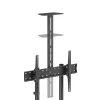 Suporte de parede SBOX FS-401-2 para ecrãs de 37–70 polegadas, capacidade de carga 45 kg, placa 600×400 mm