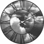 NeXtime Relógio 3037 Clouds, Ø39 cm, parede, preto