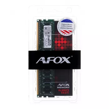Módulo de memória AFOX DDR3 8G 1600 UDIMM 8 GB 1600 MHz LV 1,35V (AFLD38BK1L) - 8 GB - DDR3