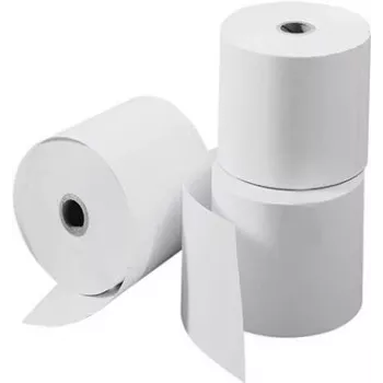 Rolo térmico para caixa Soennecken 4014 76mmx50m branco 5 unid./embalagem (4014)