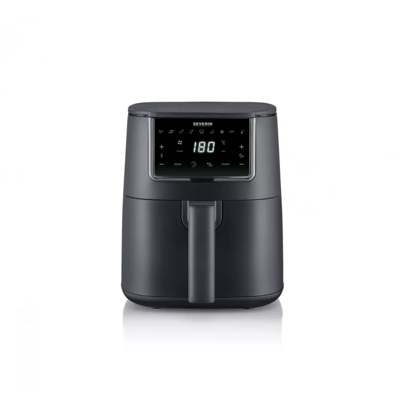 Fritadeira de ar quente SEVERIN FR 2461 — capacidade de 4 L, preta