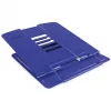 Suporte para livros HERMA 19962 azul metal