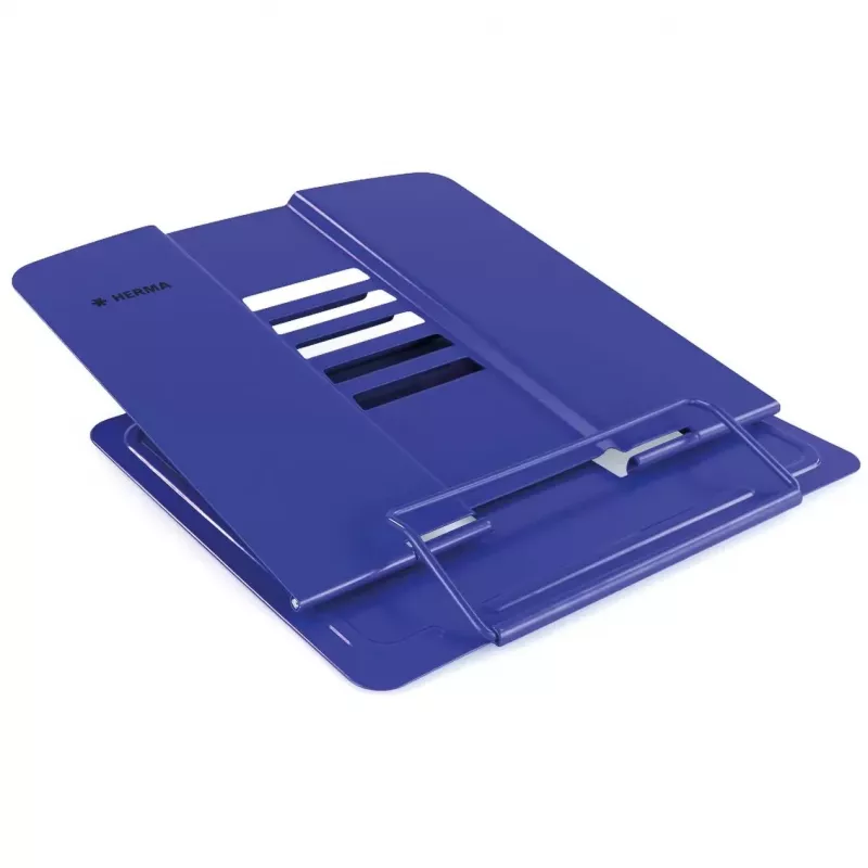 Suporte para livros HERMA 19962 azul metal