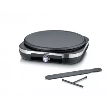 Máquina de crepes Severin CM 2199 Preto 1 Crepe