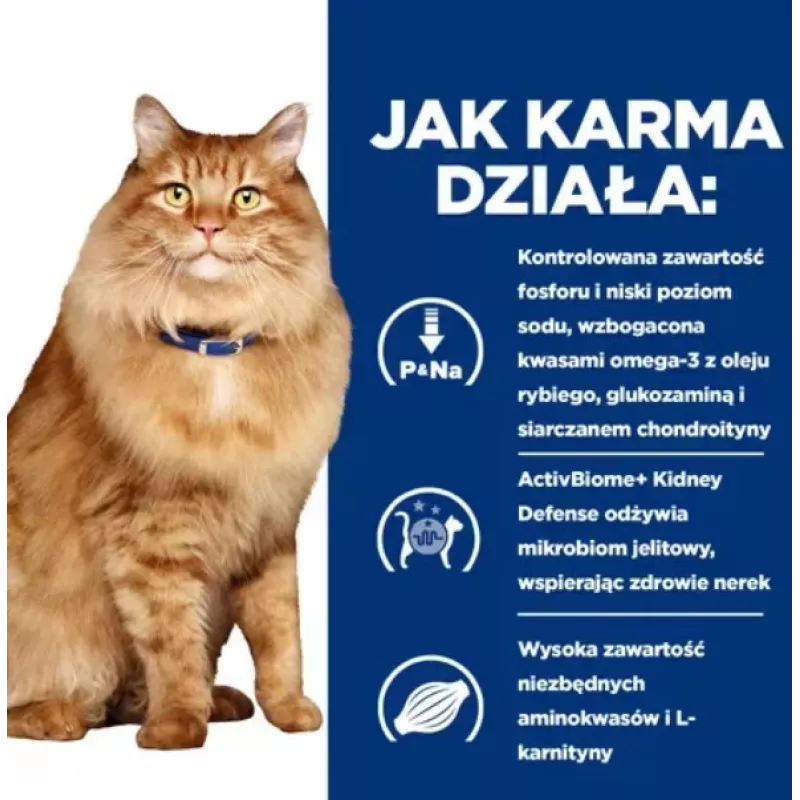 HILL'S PD K/D Kidney + Mobility frango - alimento seco para gatos - 3 kg