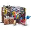 Oficina de bicicletas de brinquedo BRUDER 63120 conjunto de brincar com oficina e acessórios