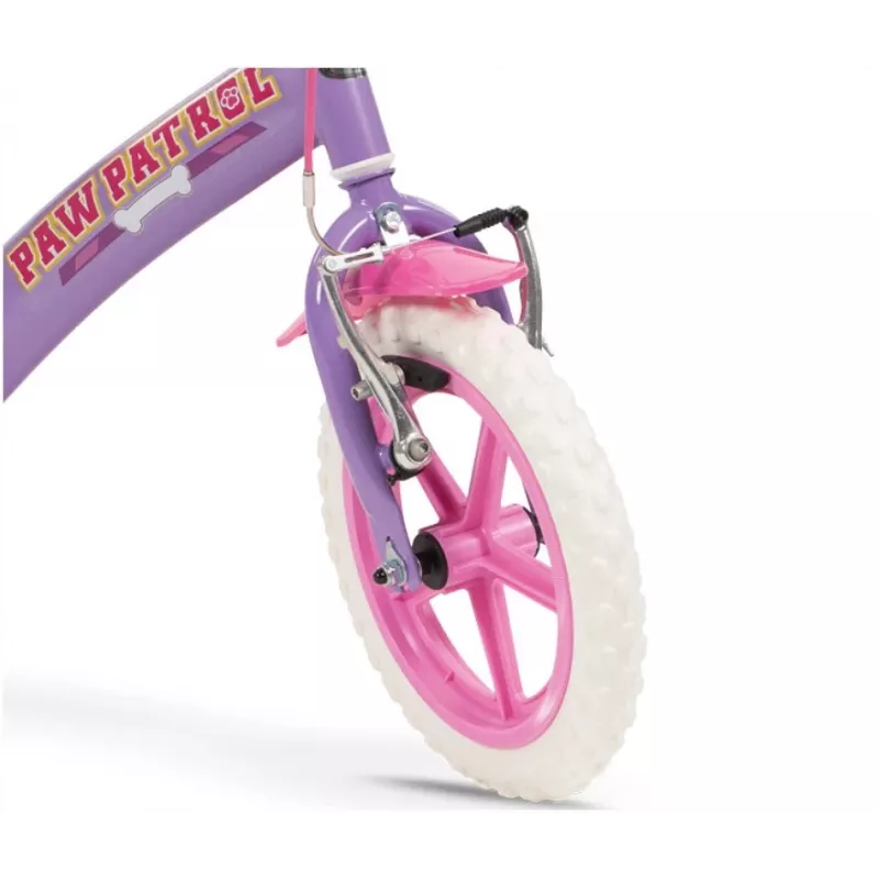 Bicicleta infantil 12 Paw Patrol roxa 1180 menina TOIMSA