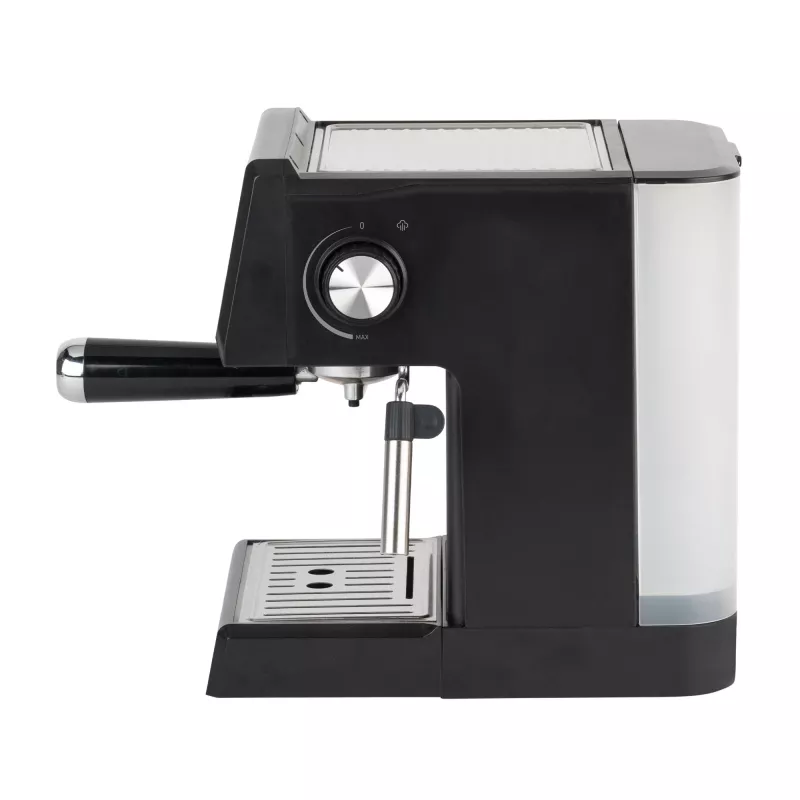 Jata JECA2525 máquina de café expresso, 20 bar, 850 W, depósito de água de 1,8 l, tubo de vapor, preta / aço inoxidável