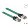 Cabo DeLOCK RJ45 PROFINET SF/UTP 5 m Cat5e verde