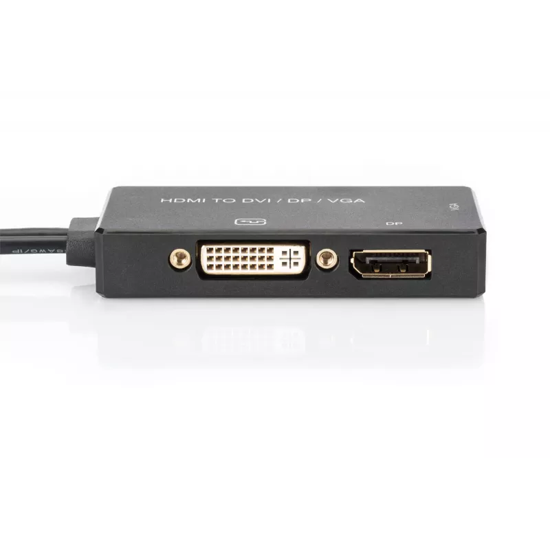 Adaptador HDMI 3 em 1 Digitus AK-330403-002-S