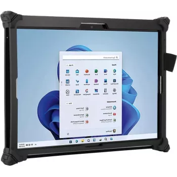 Mobilis RESIST Pack - capa traseira para tablet - resistente - preto - para Microsoft Surface Pro 8 (050053)