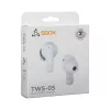 Auscultadores SBOX EB-TWS05 branco