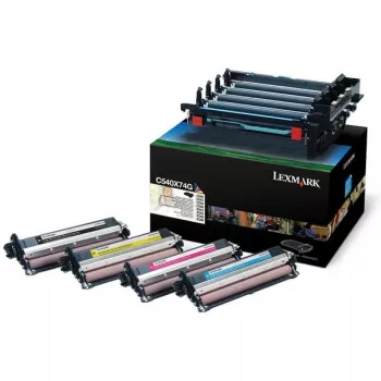 Cartucho de toner Lexmark C540X74G 3000 páginas preto ciano magenta amarelo