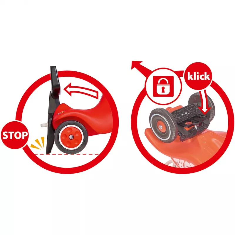 BIG Bobby Car Walker 2-in-1 acessório aprender a andar