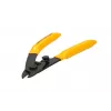 Descascador de fibra ótica Extralink CFS-3 para fibras de 2–3 mm, 0,9 mm e 0,125 mm, preto/amarelo