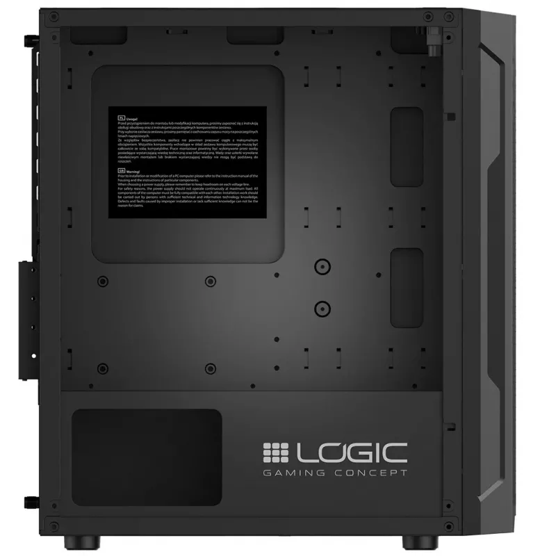 Caixa LOGIC ARAMIS ARGB Mini USB 3.0