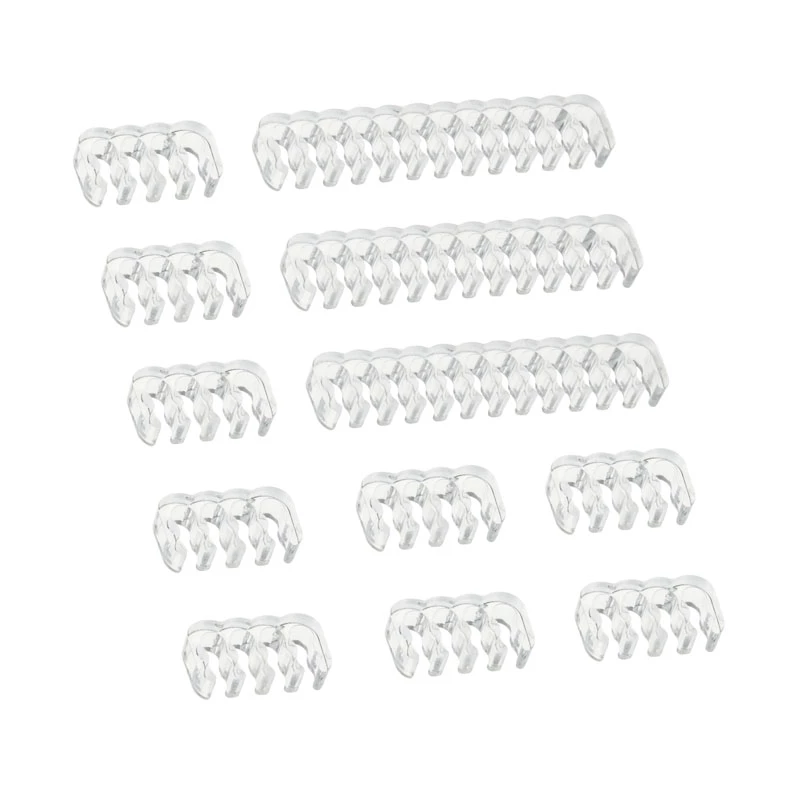 Kit de extensão de cabos trançados Kolink Core Standard – preto profundo / vermelho racing, 24 pinos + 8 pinos + 6+2 pinos + SATA